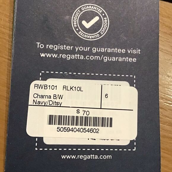 Regatta Charna Quilted Vest Womens Size S Navy Floral Insulated Bodywarmer Gorp - Picture 15 of 16